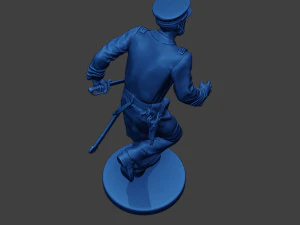 American Naval Officer Run Civil War Union ACWUS1 3D Print Model