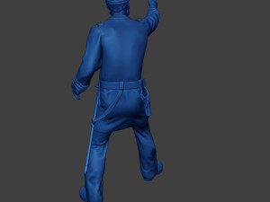 American Naval Officer Shooting Civil War Union ACWUS1 Modelo de impresión 3D