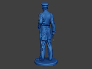 American Naval Officer Stand Civil War Union ACWUS1 3D Print Model