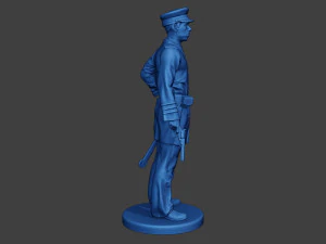 American Naval Officer Stand Civil War Union ACWUS1 3D Print Model