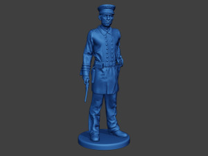 American Naval Officer Stand Civil War Union ACWUS1 3D Принт Модель