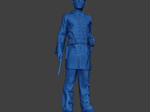 American Naval Officer Stand Civil War Union ACWUS1 3D Print Model