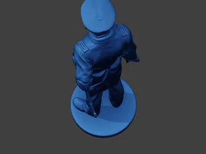 American Naval Officer Stand Civil War Union ACWUS1 3D Print Model