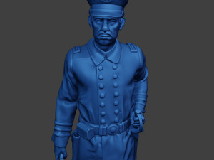 American Naval Officer Stand Civil War Union ACWUS1 3D Принт Модель