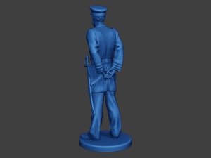 American Naval Officer Stand2 Civil War Union ACWUS1 Model do druku 3D