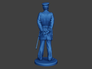 American Naval Officer Stand2 Civil War Union ACWUS1 Model do druku 3D