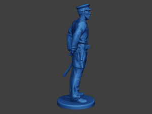 American Naval Officer Stand2 Civil War Union ACWUS1 Model do druku 3D