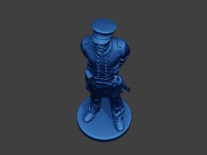 American Naval Officer Stand2 Civil War Union ACWUS1 Model do druku 3D