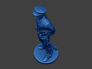 American Naval Officer Stand2 Civil War Union ACWUS1 Model do druku 3D