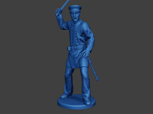 American Naval Officer Sword Civil War Union ACWUS1 3D Print Model