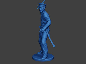 American Naval Officer Sword Civil War Union ACWUS1 3D 打印模型