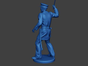 American Naval Officer Sword Civil War Union ACWUS1 3D Print Model