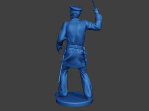American Naval Officer Sword Civil War Union ACWUS1 3D Print Model