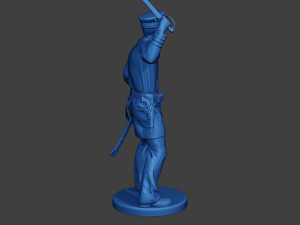 American Naval Officer Sword Civil War Union ACWUS1 3D 打印模型