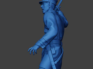 American Naval Officer Sword Civil War Union ACWUS1 3D Print Model