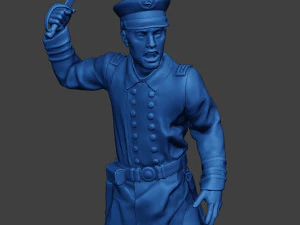 American Naval Officer Sword Civil War Union ACWUS1 3D Print Model
