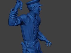 American Naval Officer Sword Civil War Union ACWUS1 3D Print Model