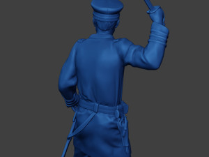 American Naval Officer Sword Civil War Union ACWUS1 3D 打印模型