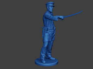 American Naval Officer Sword2 Civil War Union ACWUS1 3D Print Model