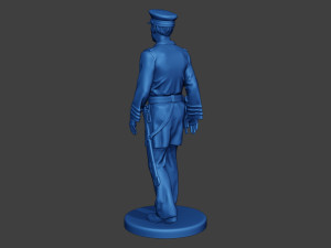 American Naval Officer Walk Civil War Union ACWUS1 3Dプリントモデル