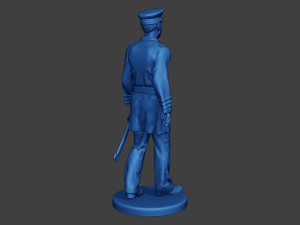 American Naval Officer Walk Civil War Union ACWUS1 3Dプリントモデル