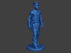 American Naval Officer Walk Civil War Union ACWUS1 3Dプリントモデル