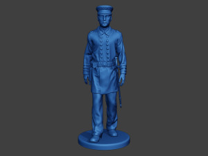 American Naval Officer Walk Civil War Union ACWUS1 3Dプリントモデル