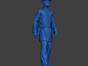 American Naval Officer Walk Civil War Union ACWUS1 3Dプリントモデル
