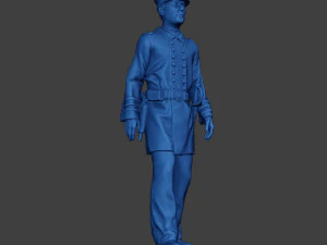 American Naval Officer Walk Civil War Union ACWUS1 3D Print Model