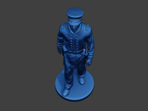 American Naval Officer Walk Civil War Union ACWUS1 3Dプリントモデル