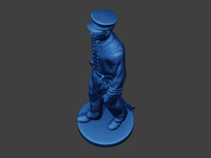 American Naval Officer Walk Civil War Union ACWUS1 3D Print Model