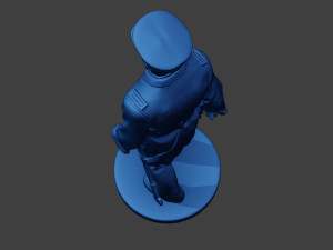 American Naval Officer Walk Civil War Union ACWUS1 3Dプリントモデル