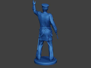 Ufficiale navale americano Warnig Civil War Union ACWUS1 Modello di stampa 3D