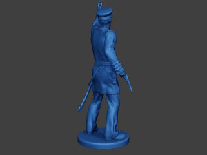 Ufficiale navale americano Warnig Civil War Union ACWUS1 Modello di stampa 3D