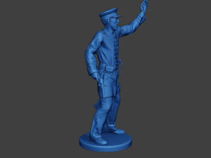 Ufficiale navale americano Warnig Civil War Union ACWUS1 Modello di stampa 3D