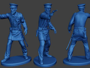 Pacchetto Unione Guerra Civile Ufficiali Navali Americani 1 ACWUS1 Modello di stampa 3D