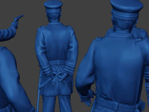 Pacchetto Unione Guerra Civile Ufficiali Navali Americani 1 ACWUS1 Modello di stampa 3D