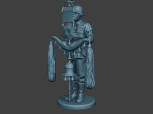 German musician soldier ww2 Stand Schellenbaum G8 Modelo de impresión 3D