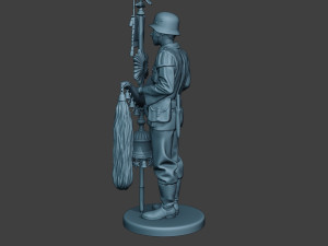 German musician soldier ww2 Stand Schellenbaum G8 Modelo de impresión 3D