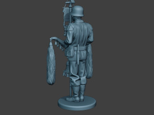 German musician soldier ww2 Stand Schellenbaum G8 Modelo de impresión 3D