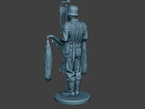 German musician soldier ww2 Stand Schellenbaum G8 3D Print Model
