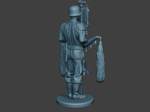 German musician soldier ww2 Stand Schellenbaum G8 3D Print Model