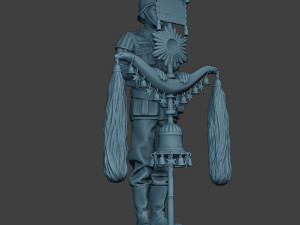 German musician soldier ww2 Stand Schellenbaum G8 Modelo de impresión 3D