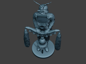 German musician soldier ww2 Stand Schellenbaum G8 Modelo de impresión 3D