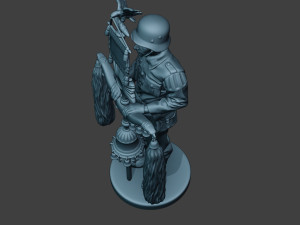 German musician soldier ww2 Stand Schellenbaum G8 Modelo de impresión 3D