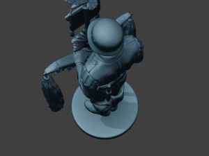 German musician soldier ww2 Stand Schellenbaum G8 Modelo de impresión 3D
