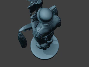 German musician soldier ww2 Stand Schellenbaum G8 3D Print Model