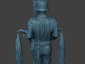 German musician soldier ww2 Stand Schellenbaum G8 3D Print Model