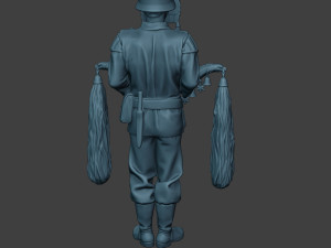 German musician soldier ww2 Stand Schellenbaum G8 Modelo de impresión 3D