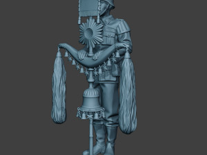 German musician soldier ww2 Stand Schellenbaum G8 Modelo de impresión 3D